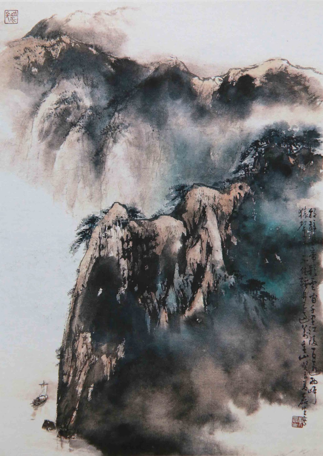 Tim Loh's Paintings What is Chinese Brush Painting, not living in the past