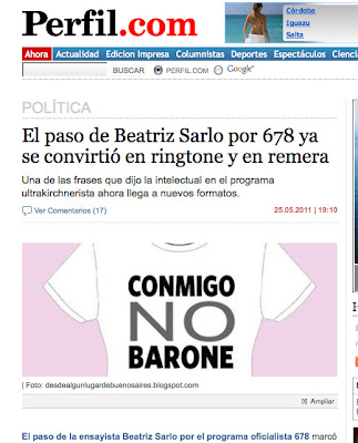 La remera que fue noticia » La remera que fue noticia »