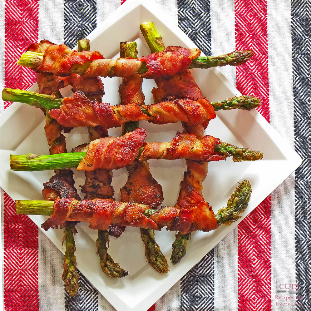 Picnic Foods 2 BaconWrapped Asparagus Cuts Recipes for Every Day