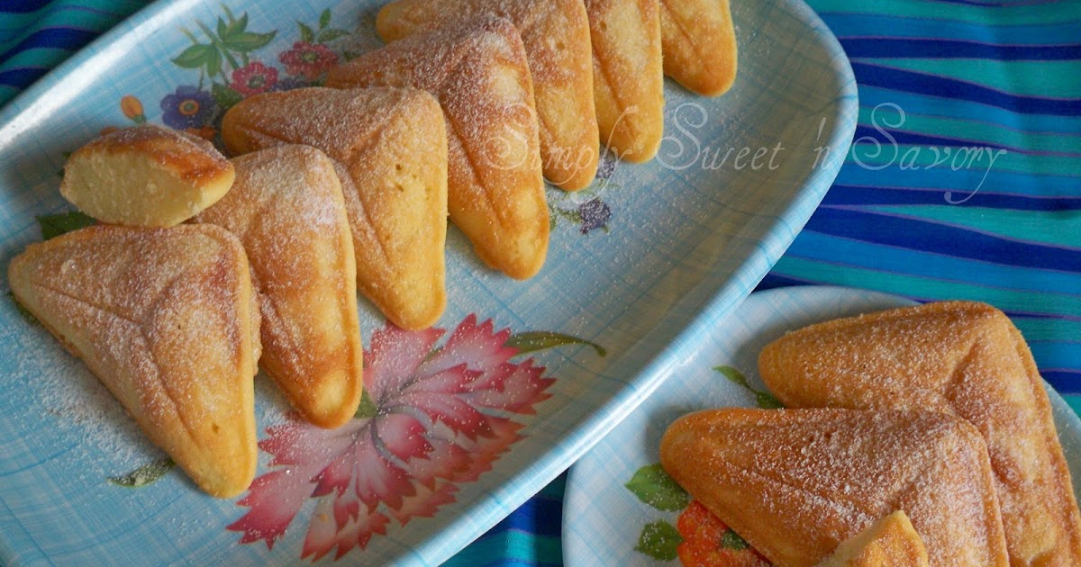 Simply Sweet 'n Savory Vanilla Triangle Cake (In a Sandwichmaker) & Award