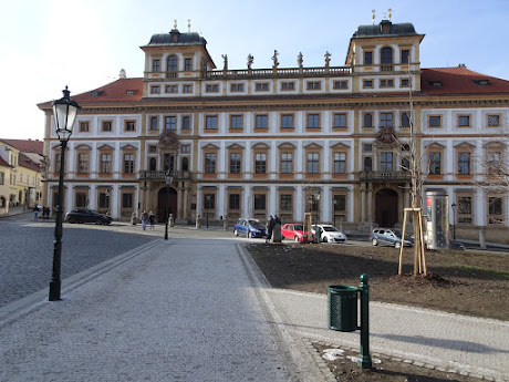 Prague Castle courtyard