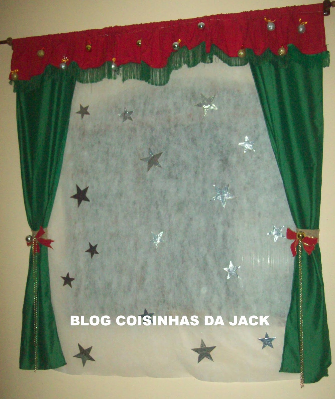 COISINHAS DA JACK CORTINA DE NATAL Cortina Em Tnt ~ COISINHAS DA JACK CORTINA DE NATAL
