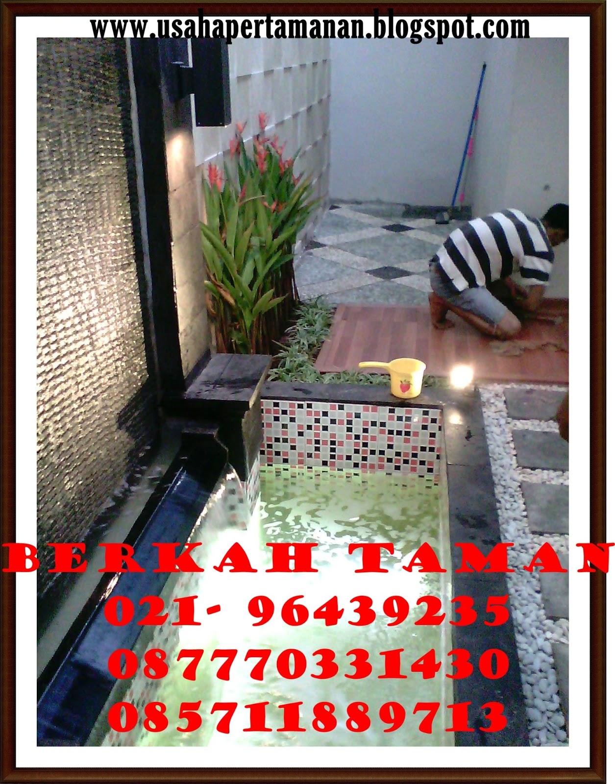 SPESIALIST PEMBUATAN KOLAM KOI DAN KOLAM MINIMALIST - JASA PEMBUATAN