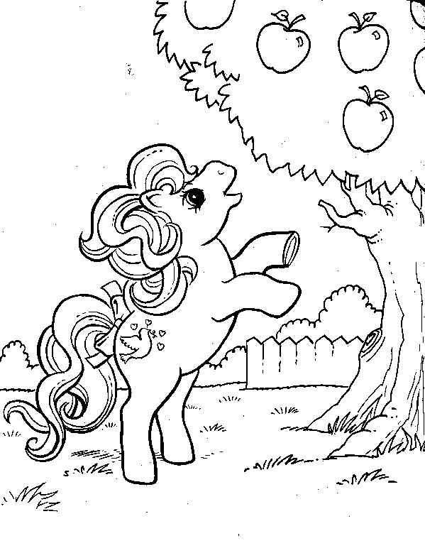 Pie Coloring Page Pie Coloring Page