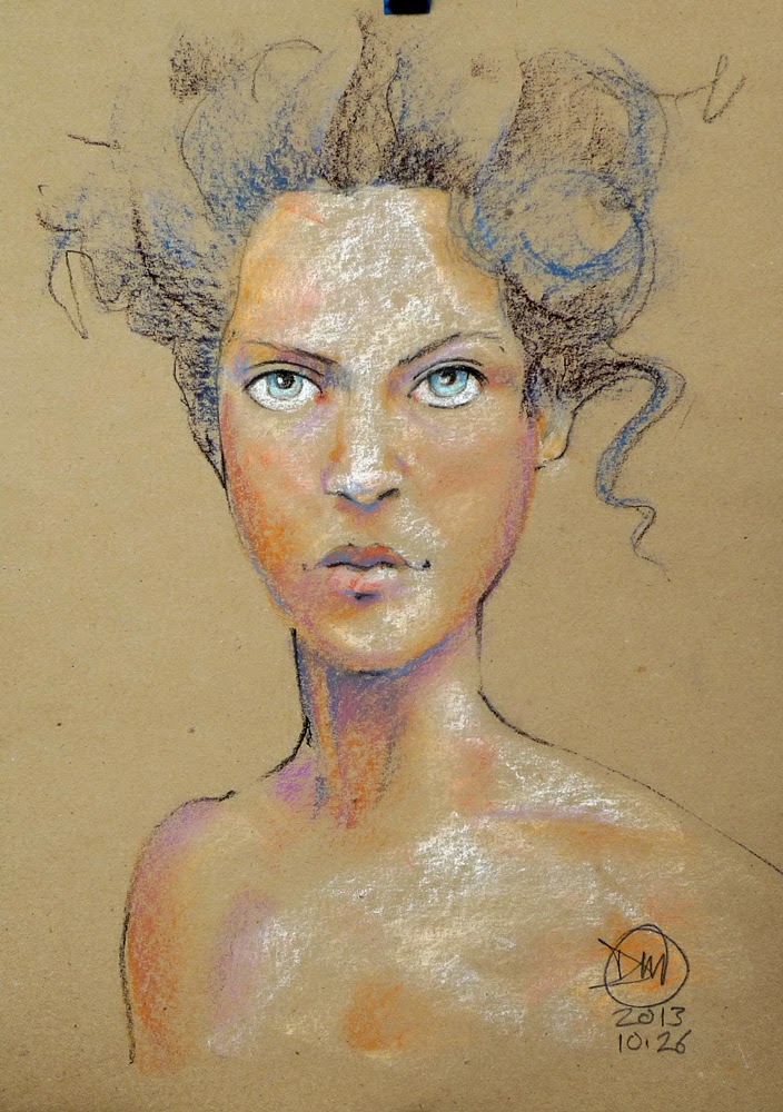 A3 pastel sketch by David Meldrum, 20131027 A3 pastel sketch by David Meldrum, 20131027
