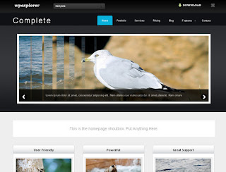 Complete Free Business & Portfolio WordPress Theme Complete Free Business & Portfolio WordPress Theme