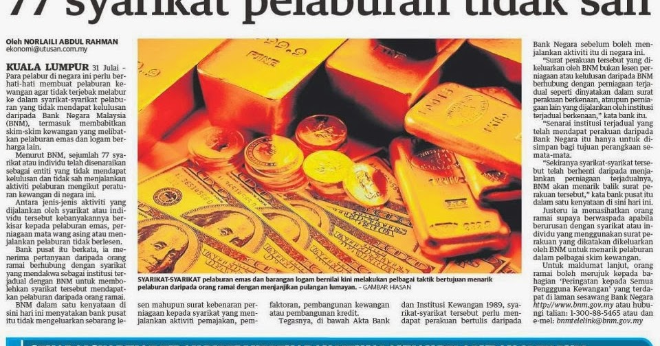 Senarai syarikat forex berdaftar di malaysia