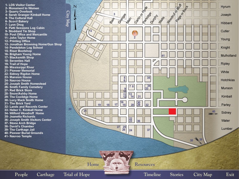 Where Is Nauvoo Illinois Map Map