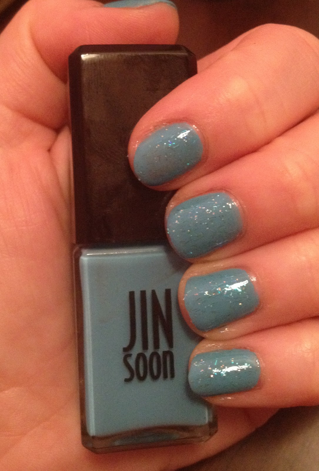 The Beauty of Life ManiMonday Jin Soon Poppy Blue & Zoya Mosheen