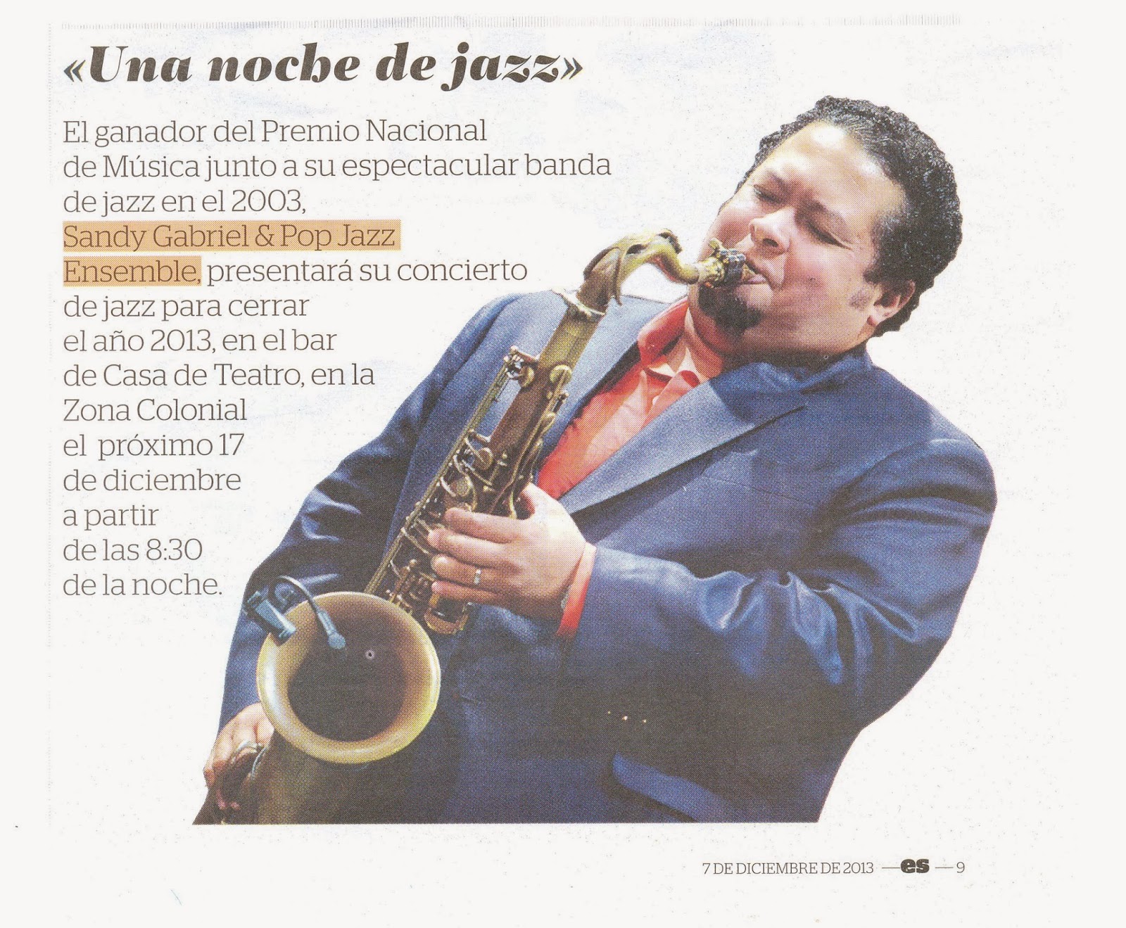 Sandy Gabriel regresa a la casa