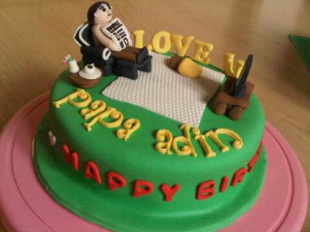 itsybitsy-bite: Birthday Cake untuk Papa