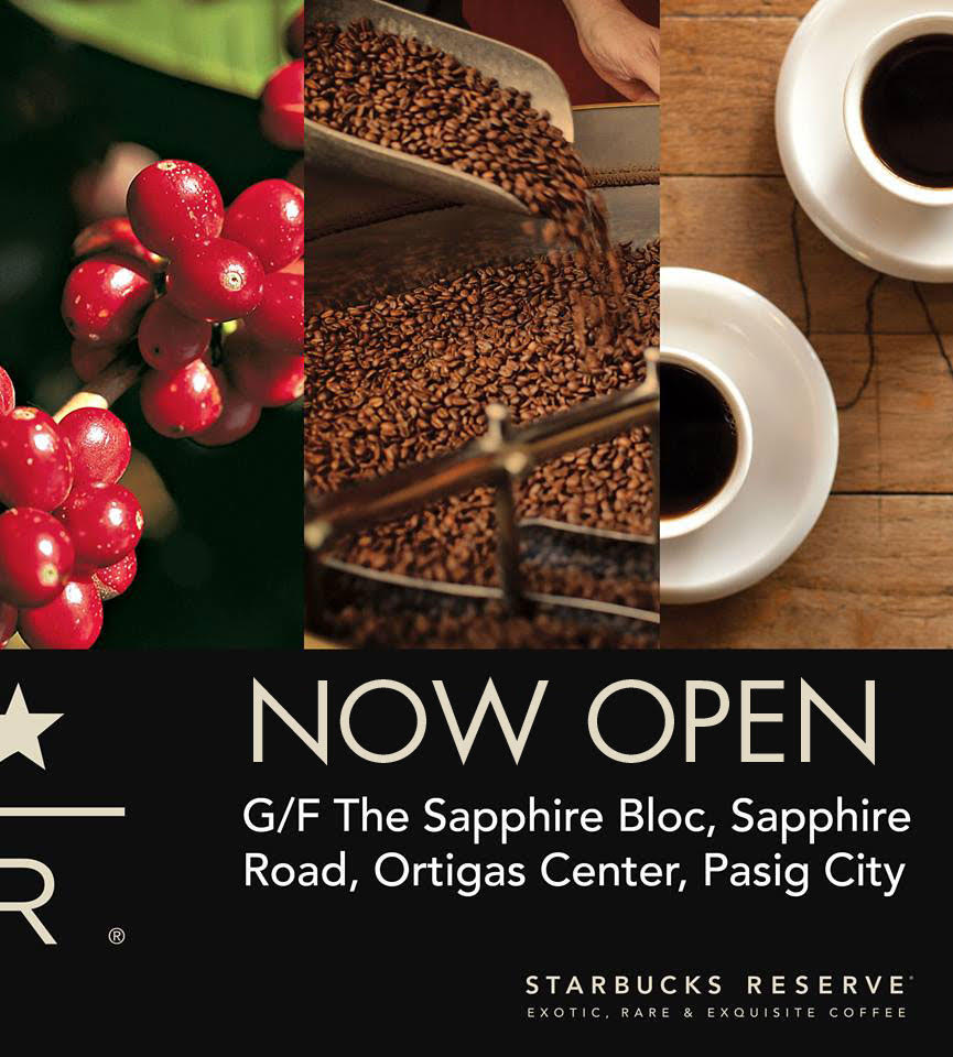 Robinsons Land Corporation Starbucks Reserve at The Sapphire Bloc in