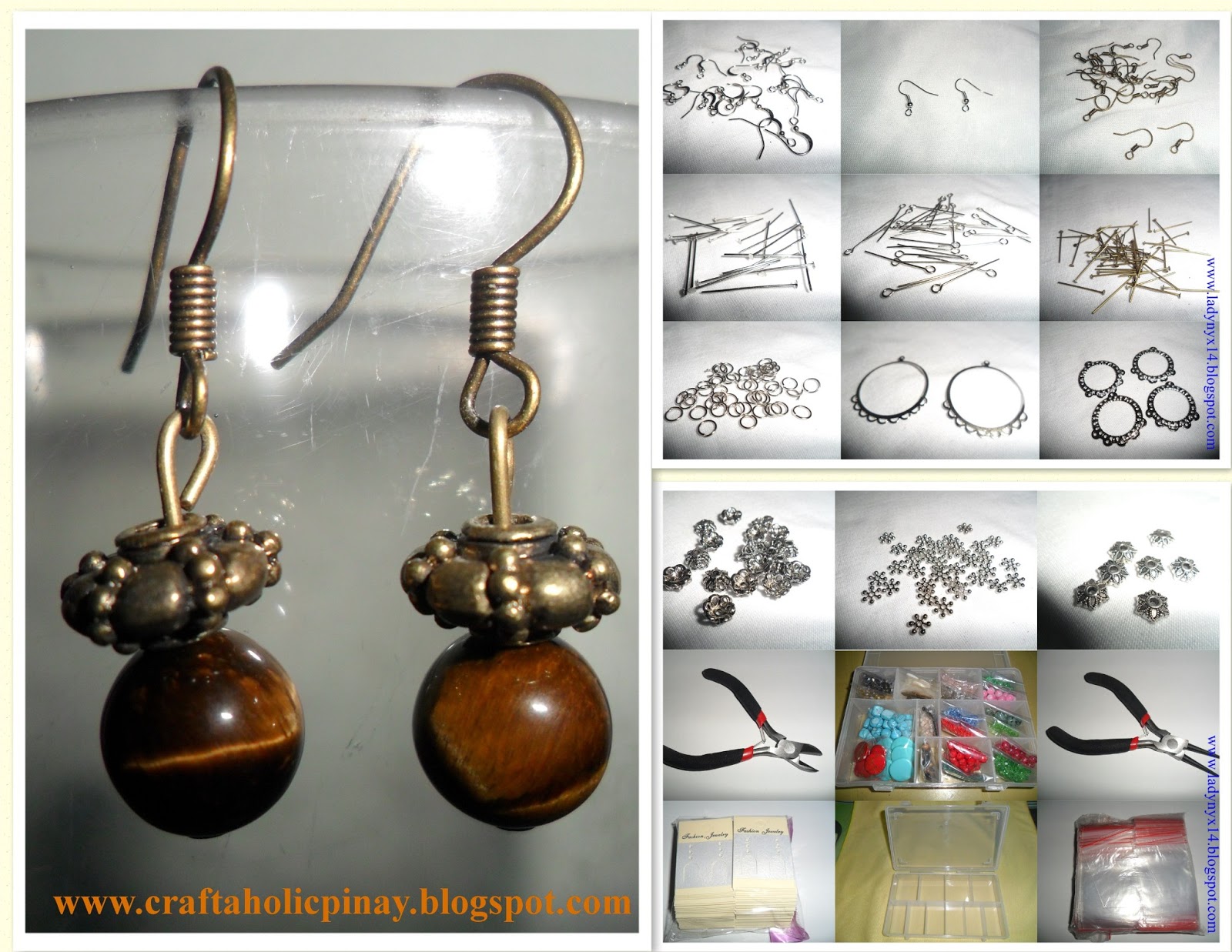 Craftaholic Pinay Basic Bead Earring Materials