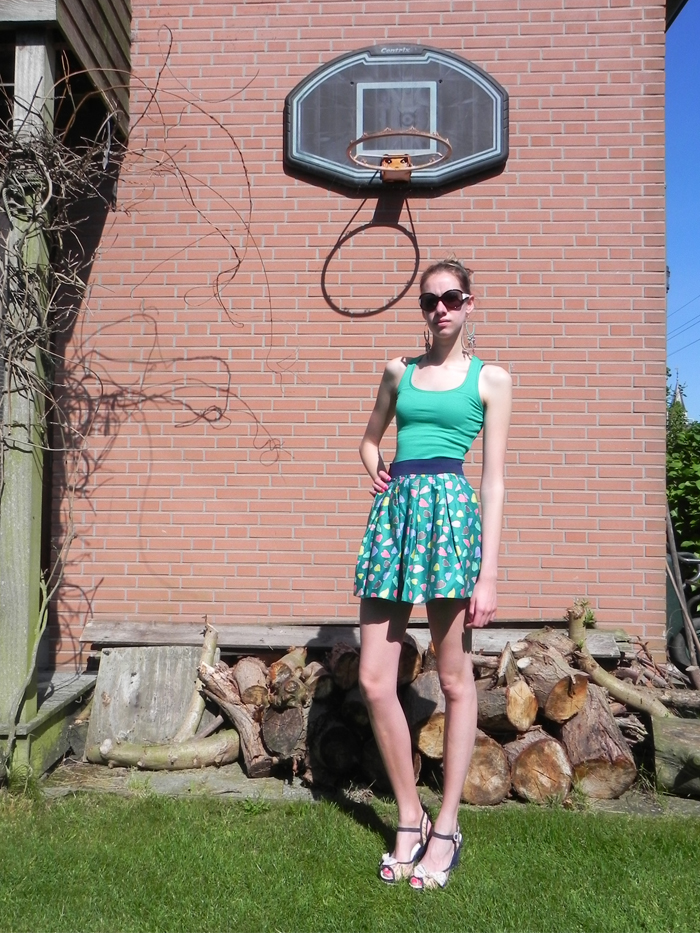 FREAKDELAFASHION New Look " Playing basketball in high heels"