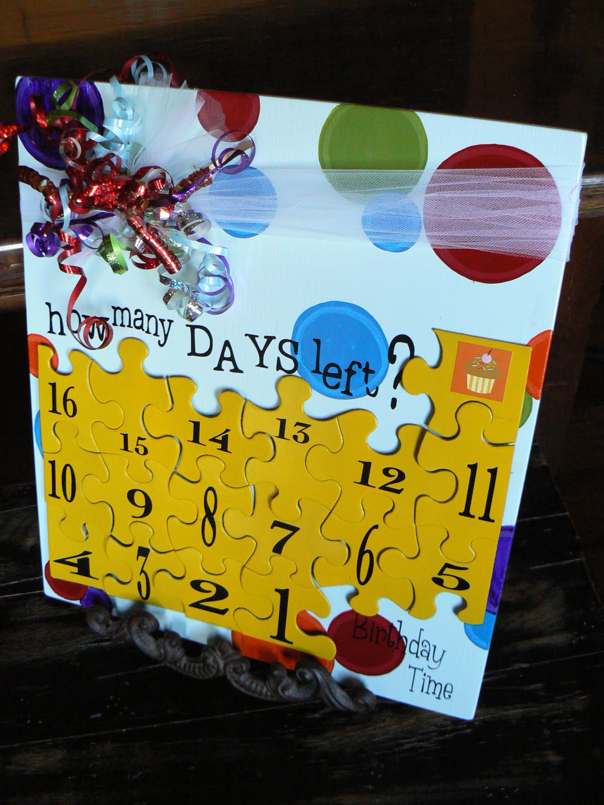 The Creative Homemaker: Birthday Countdown