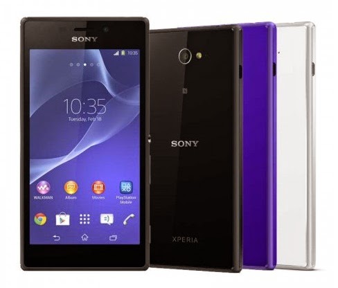 Sony Xperia M2 Harga Spesifikasi Sony Xperia M2