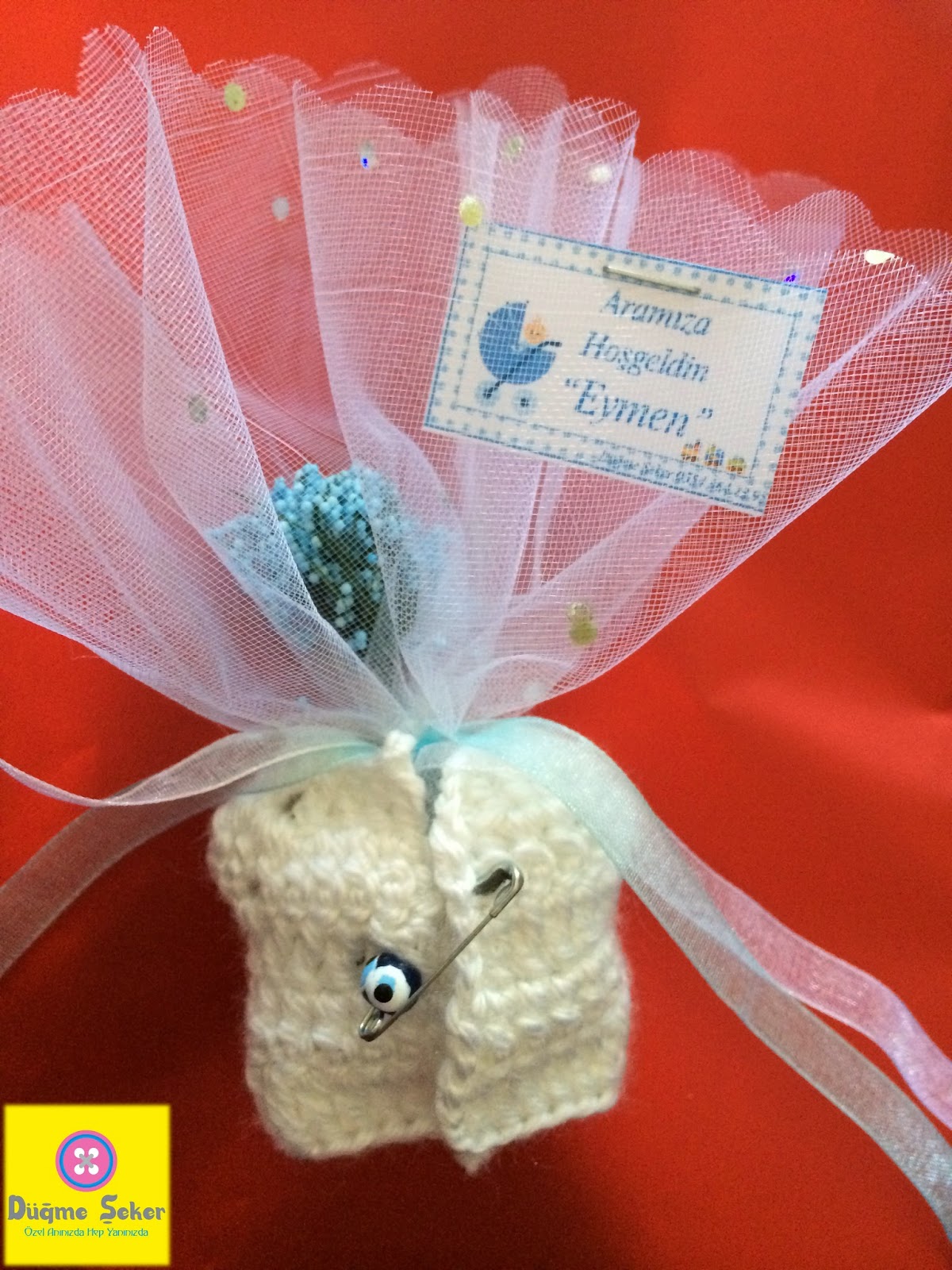 Düğme Şeker Aramıza Hoşgeldin Eymen Bebek