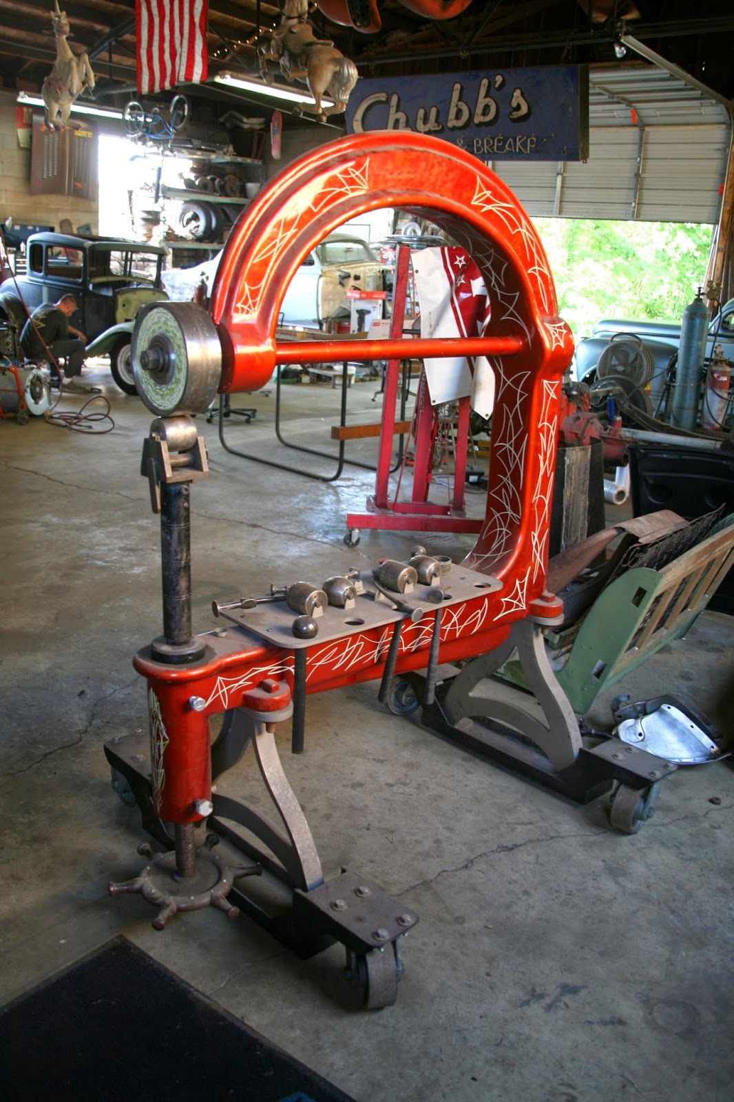 ScooterMcRad's Whatchaworks: George Kendrick English Wheel