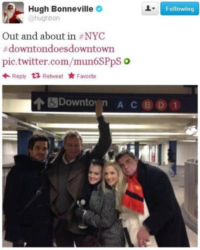 Downton Abbey cast in NYC