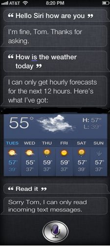 RESTful Health: Hello Siri, How Are You?