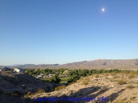 UFO φωτογραφία πάνω από την περιοχή 51