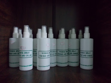 BOTTLE SPRAY UTK WUDUK RM 5.00/PCS