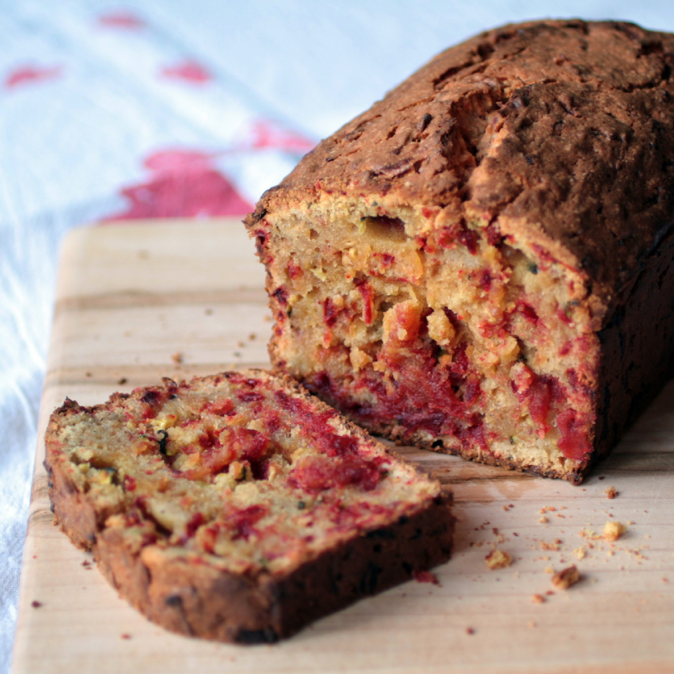 A Cake for Autumn Courgette, Apple & Beetroot Loaf