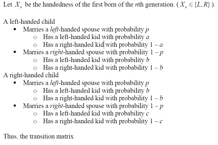 Markov Chain — Branching Process Lisa Tech Blog