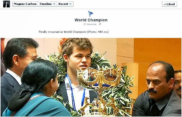 World Chess - The Championship Medal will be officially