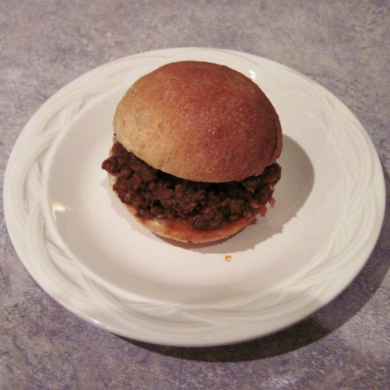 Sloppy Joes with Homemade Buns