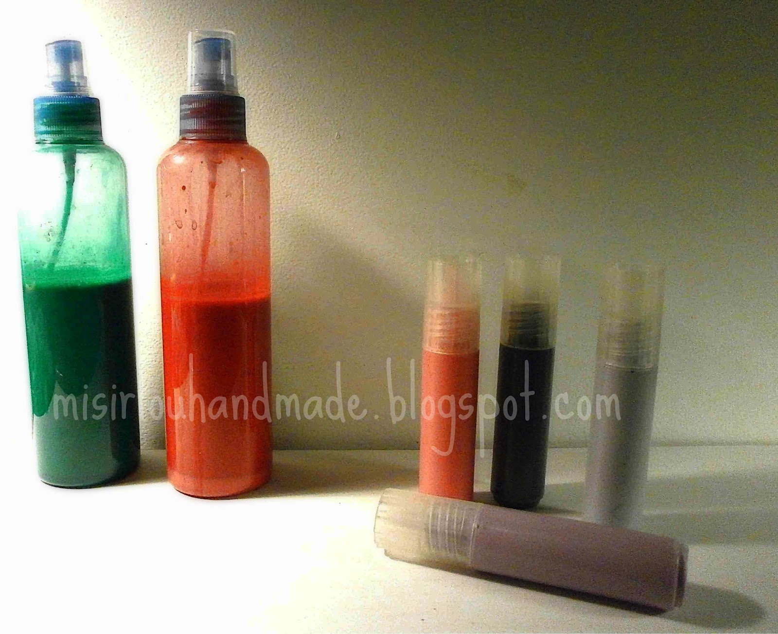 misirloumisirlou PLUSTER LINER PEN & DECOUPAGE GLUE (DIY)