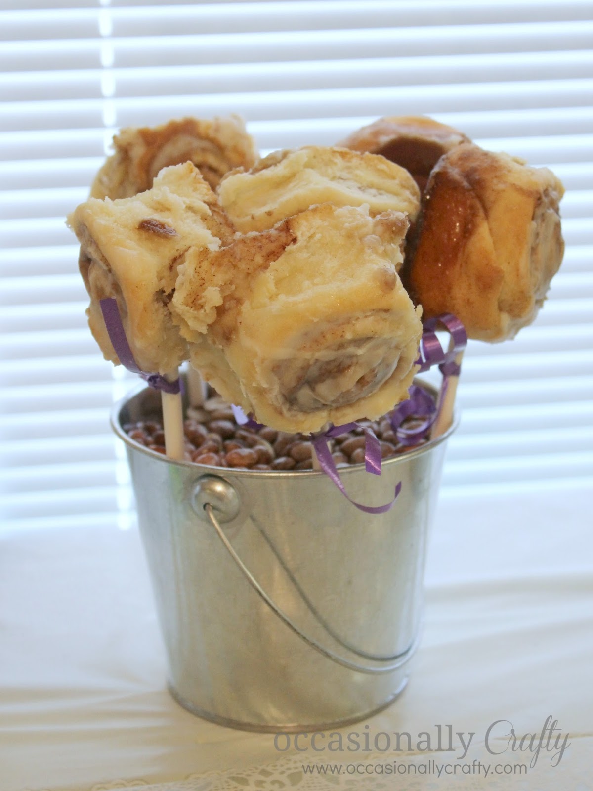 Baby Shower Purple and Green Occasionally Crafty Baby