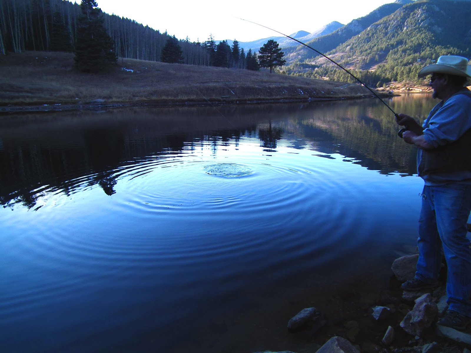 LICENSED TO FISH Lake Isabel Cabin is a Great Stay and Mountain Get Away