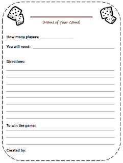 It Was Really Cool To Go Ever Each Section Of Create Your Own Game Template Creating The Rules As A Group It Was Really Cool To Go Ever Each Section Of Create Your Own Game Template Creating The Rules As A Group