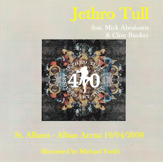 Jethro Tull - Alban Arena, St Albans, UK, 10 April 2008 (CD & Covers) bootleg