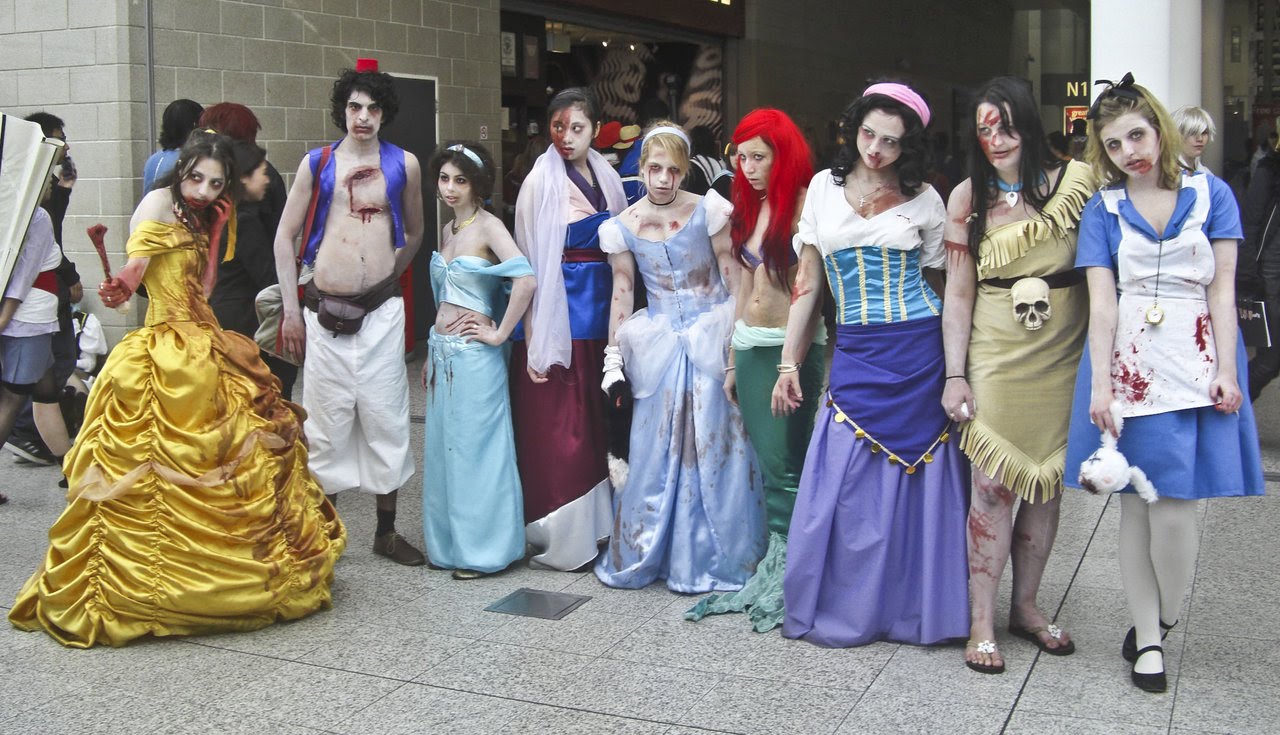 The Bizarre and Weird Disney Princess Zombie Costumes