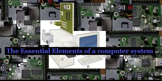 Essential elements of a computer system Essential-elements-of-computer-system