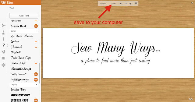 Tutorial Blogger Header | sew many ways how to make a blog header picture tutorial Tutorial Blogger Header | sew many ways how to make a blog header picture tutorial