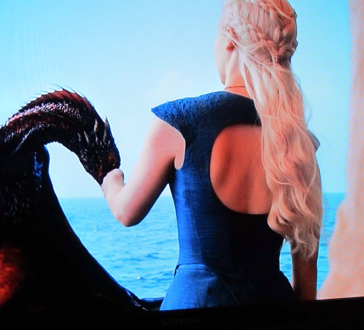 Silvania: Daenerys Targaryan. Vestido Azul.