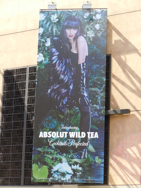 Absolut Wild Tea cocktail billboard