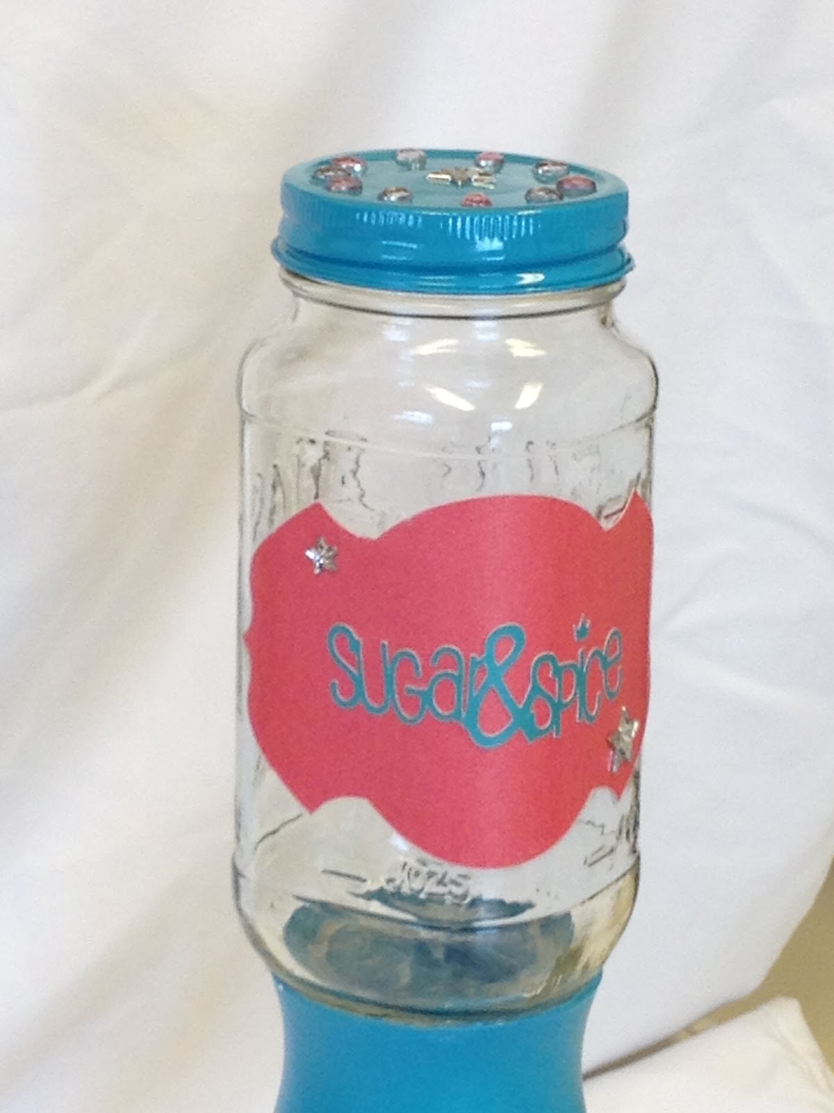 Love My Rose Decorative Candy Jars