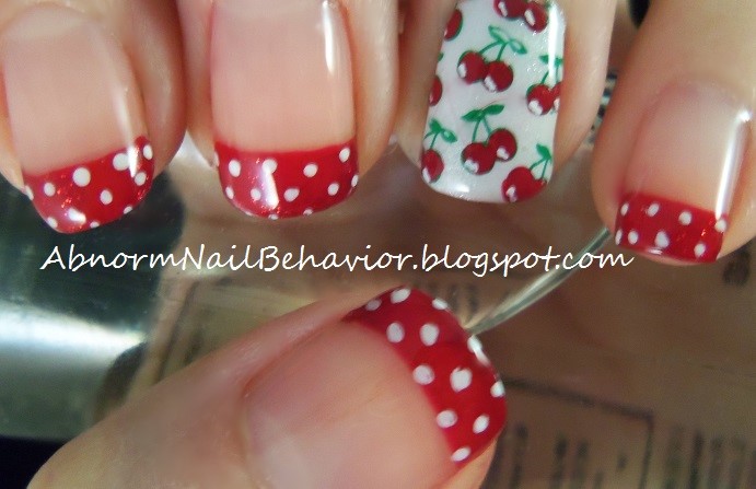 Red Cherry Nail Art Designs - wide 7