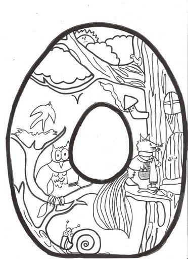 Recursos para Educación Infantil: Fichas para colorear; Tema: El Otoño.