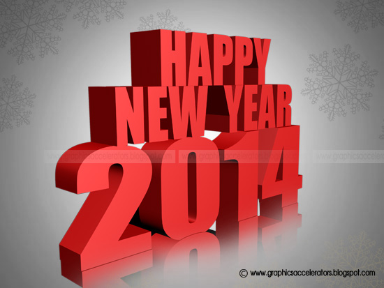 صور خلفيات الكريسماس وبابا نويل و رأس السنة 2014 Happy+new+year+2014+vector+set
