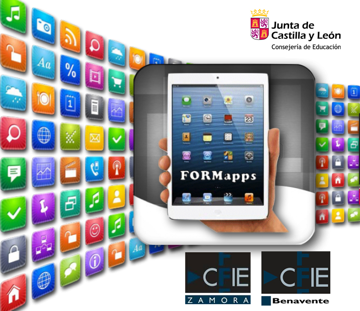 Cartel del programa 'FORM Apps' de la Junta de Castilla y León a través del CFIE