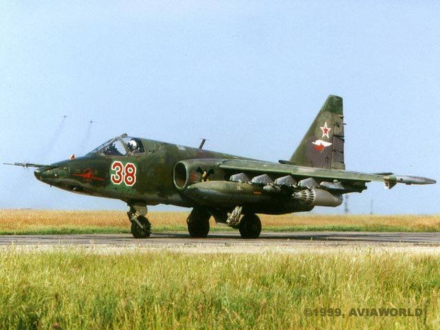 Su-25 Frogfoot Anti-Tank Aircraft