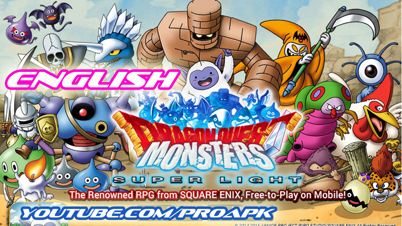 Dragon Quest Monster Super Light English Gameplay IOS / Android