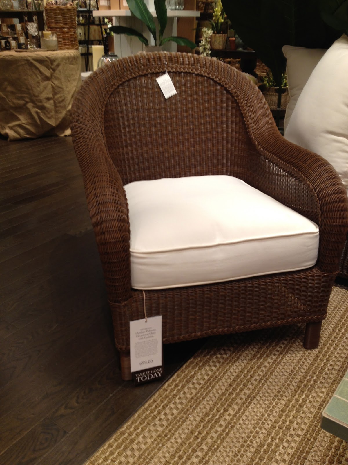 Mauna Lani Furniture Outdoor Pottery Barn Fabric for 'Palmetto' Furniture