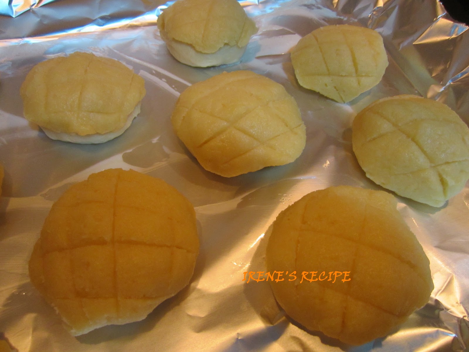 Irene's Recipe Pineapple Bun Polo Bread