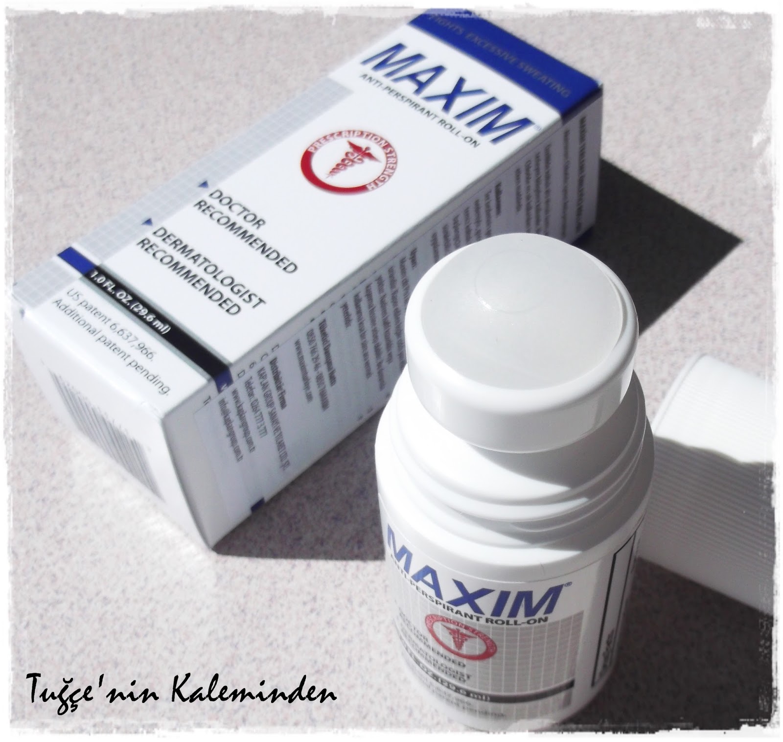 TUĞÇE NİN KALEMİNDEN ☆ !!! Maxim Terleme Önleyici RollOn